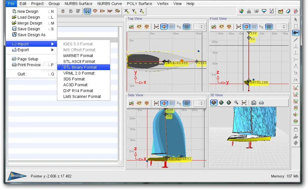 free sailboat design software