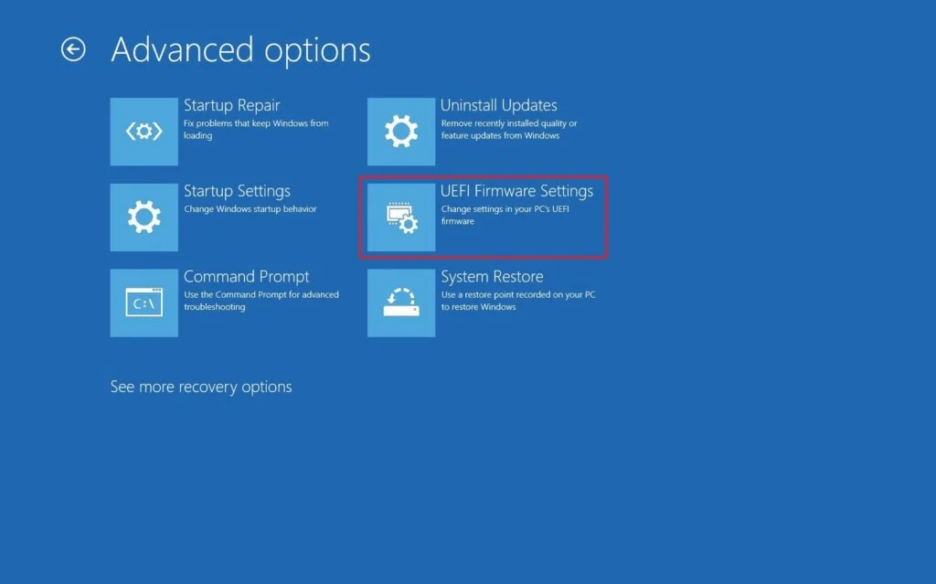 how to change boot mode from legacy to uefi windows 10