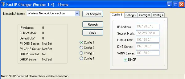 ip address changer software